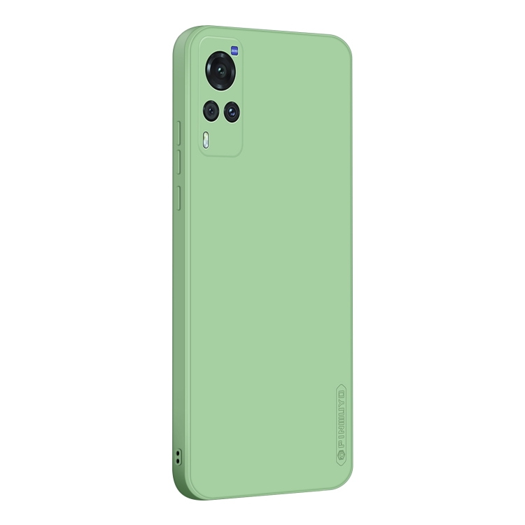 For vivo X60 PINWUYO Touching Series Liquid Silicone TPU Shockproof Case(Green)
For vivo X60 PINWUYO Touching Series Liquid Silicone TPU Shockproof Case(Green)