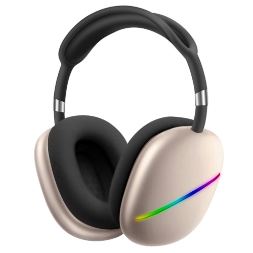 AKZ MAX10 Head-mounted RGB Wireless Bluetooth Music Headset With Microphone, Supports TF Card(Gold)
AKZ MAX10 Head-mounted RGB Wireless Bluetooth Music Headset With Microphone, Supports TF Card(Gold)