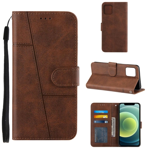 Stitching Calf Texture Buckle Horizontal Flip Leather Case with Holder & Card Slots & Wallet & Lanyard For iPhone 13 mini(Brown)
Stitching Calf Texture Buckle Horizontal Flip Leather Case with Holder & Card Slots & Wallet & Lanyard For iPhone 13 mini(Brown)