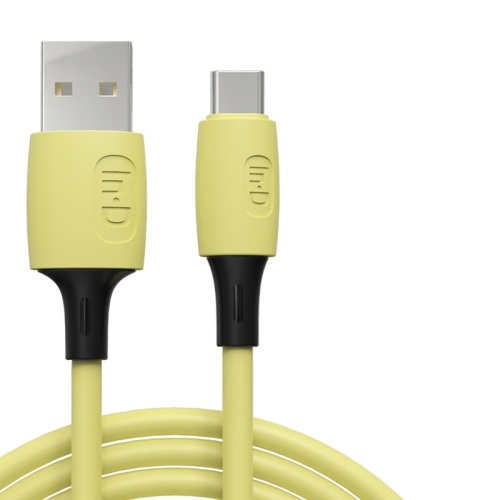 ENKAY Hat-Prince ENK-CB1102 3A USB to USB-C / Type-C Silicone Data Sync Fast Charging Cable, Cable Length: 1.8m(Yellow)
ENKAY Hat-Prince ENK-CB1102 3A USB to USB-C / Type-C Silicone Data Sync Fast Charging Cable, Cable Length: 1.8m(Yellow)