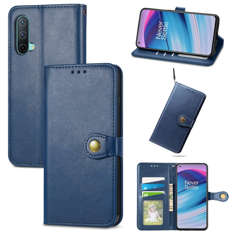 For OnePlus Nord CE 5G Solid Color Leather Buckle Phone Case with Lanyard & Photo Frame & Card Slot & Wallet & Stand Function(Blue)
For OnePlus Nord CE 5G Solid Color Leather Buckle Phone Case with Lanyard & Photo Frame & Card Slot & Wallet & Stand Function(Blue)