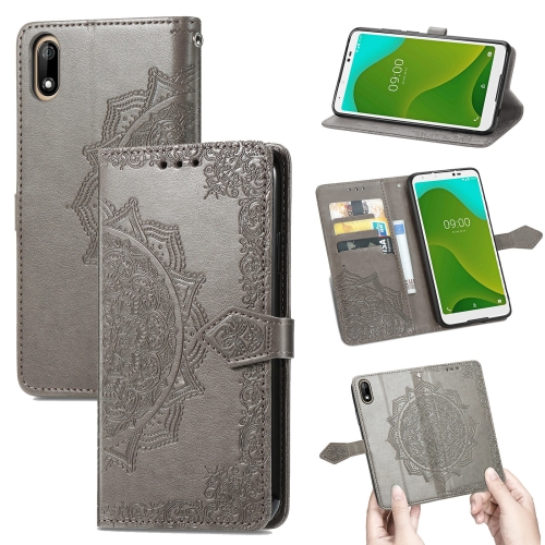 For Wiko Jerry 4 Mandala Flower Embossed Horizontal Flip Leather Case with Holder & Three Card Slots & Wallet & Lanyard(Grey)
For Wiko Jerry 4 Mandala Flower Embossed Horizontal Flip Leather Case with Holder & Three Card Slots & Wallet & Lanyard(Grey)