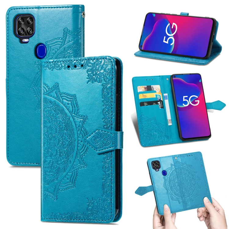 For ZTE Axon 11 SE 5G Mandala Flower Embossed Horizontal Flip Leather Case with Holder & Three Card Slots & Wallet & Lanyard(Blue)
For ZTE Axon 11 SE 5G Mandala Flower Embossed Horizontal Flip Leather Case with Holder & Three Card Slots & Wallet & Lanyard(Blue)
