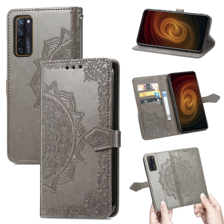 For ZTE Axon 20 5G Mandala Flower Embossed Horizontal Flip Leather Case with Holder & Three Card Slots & Wallet & Lanyard(Grey)
For ZTE Axon 20 5G Mandala Flower Embossed Horizontal Flip Leather Case with Holder & Three Card Slots & Wallet & Lanyard(Grey)