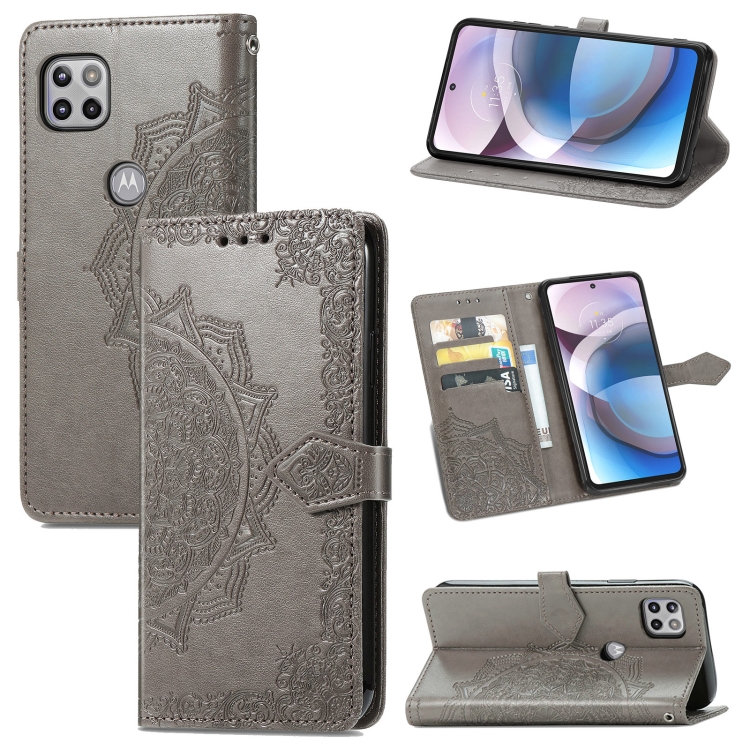 For Motorola Moto One Ace Mandala Flower Embossed Horizontal Flip Leather Case with Holder & Three Card Slots & Wallet & Lanyard(Grey)
For Motorola Moto One Ace Mandala Flower Embossed Horizontal Flip Leather Case with Holder & Three Card Slots & Wallet & Lanyard(Grey)