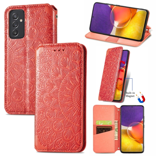 For Galaxy A82 5G/Quantum 2 Blooming Mandala Embossed Pattern Magnetic Horizontal Flip Leather Case with Holder & Card Slots & Wallet(Red)
For Galaxy A82 5G/Quantum 2 Blooming Mandala Embossed Pattern Magnetic Horizontal Flip Leather Case with Holder & Card Slots & Wallet(Red)