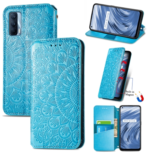 For OPPO Realme V15 5G Blooming Mandala Embossed Pattern Magnetic Horizontal Flip Leather Case with Holder & Card Slots & Wallet(Blue)
For OPPO Realme V15 5G Blooming Mandala Embossed Pattern Magnetic Horizontal Flip Leather Case with Holder & Card Slots & Wallet(Blue)