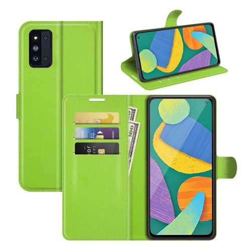 For Samsung Galaxy F52 5G Litchi Texture Horizontal Flip Protective Case with Holder & Card Slots & Wallet(Green)
For Samsung Galaxy F52 5G Litchi Texture Horizontal Flip Protective Case with Holder & Card Slots & Wallet(Green)