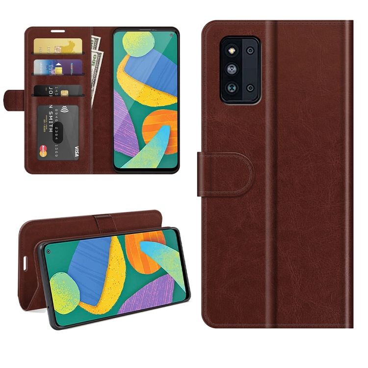 For Samsung Galaxy F52 5G R64 Texture Single Horizontal Flip Protective Case with Holder & Card Slots & Wallet& Photo Frame(Brown)
For Samsung Galaxy F52 5G R64 Texture Single Horizontal Flip Protective Case with Holder & Card Slots & Wallet& Photo Frame(Brown)