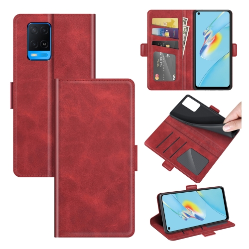 For OPPO A54 4G Dual-side Magnetic Buckle Horizontal Flip Leather Case with Holder & Card Slots & Wallet(Red)
For OPPO A54 4G Dual-side Magnetic Buckle Horizontal Flip Leather Case with Holder & Card Slots & Wallet(Red)