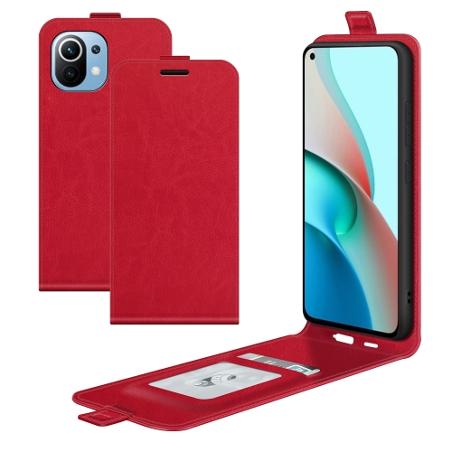 For Xiaomi Mi 11 Lite R64 Texture Single Vertical Flip Leather Protective Case with Card Slots & Photo Frame(Red)
For Xiaomi Mi 11 Lite R64 Texture Single Vertical Flip Leather Protective Case with Card Slots & Photo Frame(Red)