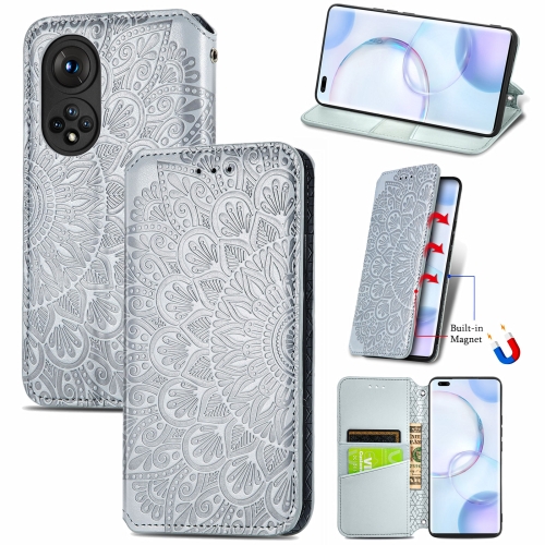 For Honor 50 Pro Blooming Mandala Embossed Pattern Magnetic Horizontal Flip Leather Case with Holder & Card Slots & Wallet(Grey)
For Honor 50 Pro Blooming Mandala Embossed Pattern Magnetic Horizontal Flip Leather Case with Holder & Card Slots & Wallet(Grey)