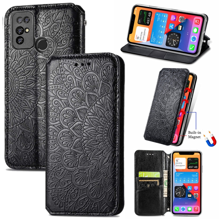 For Doogee X96 Pro Blooming Mandala Embossed Pattern Magnetic Horizontal Flip Leather Case with Holder & Card Slots & Wallet(Black)
For Doogee X96 Pro Blooming Mandala Embossed Pattern Magnetic Horizontal Flip Leather Case with Holder & Card Slots & Wallet(Black)