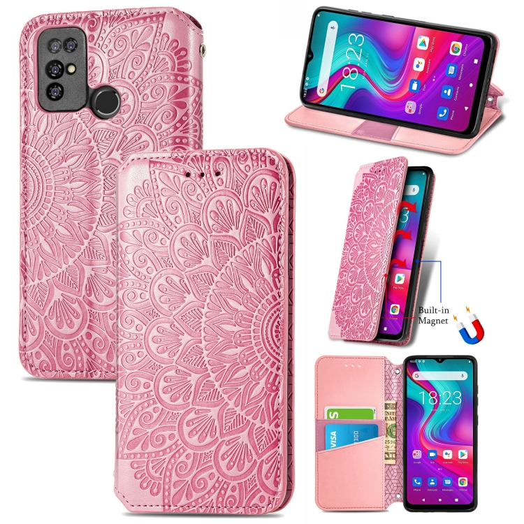For Doogee X96 Pro Blooming Mandala Embossed Pattern Magnetic Horizontal Flip Leather Case with Holder & Card Slots & Wallet(Pink)
For Doogee X96 Pro Blooming Mandala Embossed Pattern Magnetic Horizontal Flip Leather Case with Holder & Card Slots & Wallet(Pink)