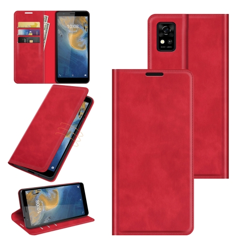 For ZTE Blade A31 Retro-skin Business Magnetic Suction Leather Case with Holder & Card Slots & Wallet(Red)
For ZTE Blade A31 Retro-skin Business Magnetic Suction Leather Case with Holder & Card Slots & Wallet(Red)