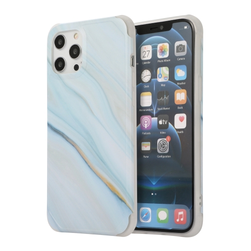 Four Corners Shocproof Flow Gold Marble IMD Back Cover Case For iPhone 13(Blue)
Four Corners Shocproof Flow Gold Marble IMD Back Cover Case For iPhone 13(Blue)