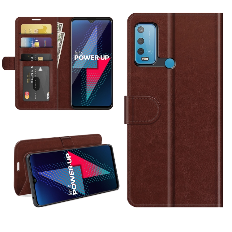 For wiko Power U30 R64 Texture Single Horizontal Flip Protective Case with Holder & Card Slots & Wallet & Photo Frame(Brown)
For wiko Power U30 R64 Texture Single Horizontal Flip Protective Case with Holder & Card Slots & Wallet & Photo Frame(Brown)