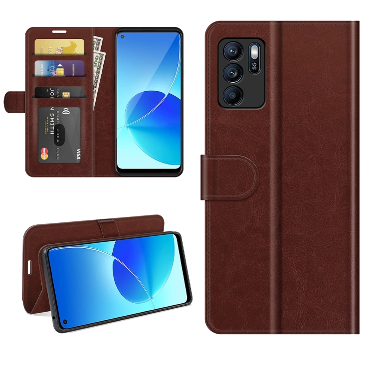 For OPPO Reno6 Z R64 Texture Single Horizontal Flip Protective Case with Holder & Card Slots & Wallet& Photo Frame(Brown)
For OPPO Reno6 Z R64 Texture Single Horizontal Flip Protective Case with Holder & Card Slots & Wallet& Photo Frame(Brown)