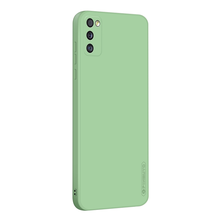 For Samsung Galaxy A41 PINWUYO Touching Series Liquid Silicone TPU Shockproof Case(Green)
For Samsung Galaxy A41 PINWUYO Touching Series Liquid Silicone TPU Shockproof Case(Green)