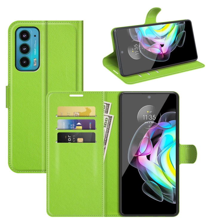 For Motorola Edge 20 Litchi Texture Horizontal Flip Protective Case with Holder & Card Slots & Wallet(Green)
For Motorola Edge 20 Litchi Texture Horizontal Flip Protective Case with Holder & Card Slots & Wallet(Green)