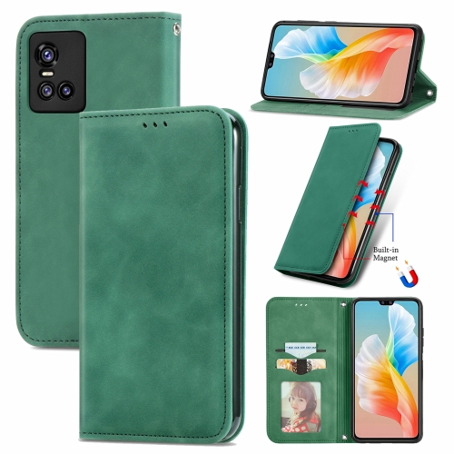 For vivo S10/ S10 Pro Retro Skin Feel Business Magnetic Horizontal Flip Leather Case with Holder & Card Slots & Wallet & Photo Frame(Green)
For vivo S10/ S10 Pro Retro Skin Feel Business Magnetic Horizontal Flip Leather Case with Holder & Card Slots & Wallet & Photo Frame(Green)