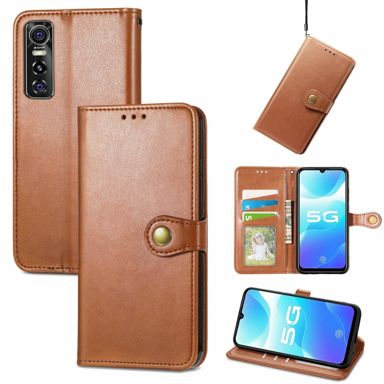 For vivo S7e Solid Color Leather Buckle Phone Case with Lanyard & Photo Frame & Card Slot & Wallet & Stand Function(Brwon)
For vivo S7e Solid Color Leather Buckle Phone Case with Lanyard & Photo Frame & Card Slot & Wallet & Stand Function(Brwon)