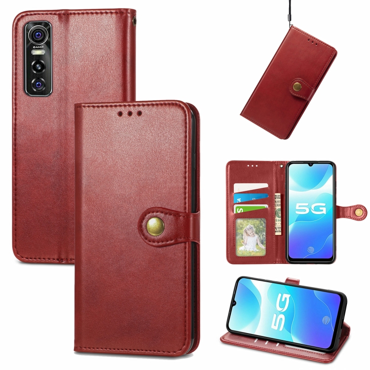For vivo S7e Solid Color Leather Buckle Phone Case with Lanyard & Photo Frame & Card Slot & Wallet & Stand Function(Red)
For vivo S7e Solid Color Leather Buckle Phone Case with Lanyard & Photo Frame & Card Slot & Wallet & Stand Function(Red)