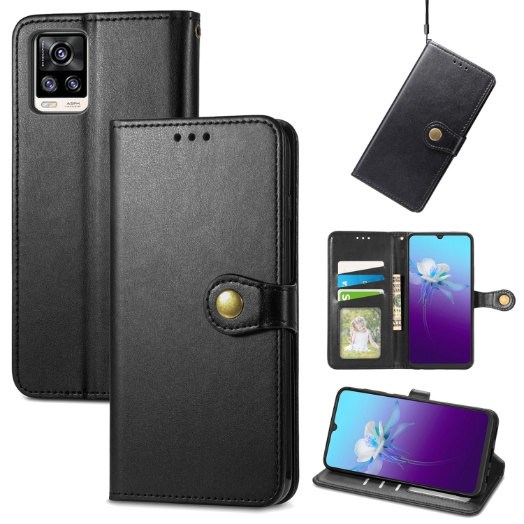 For vivo V20 2021 Solid Color Leather Buckle Phone Case with Lanyard & Photo Frame & Card Slot & Wallet & Stand Function(Black)
For vivo V20 2021 Solid Color Leather Buckle Phone Case with Lanyard & Photo Frame & Card Slot & Wallet & Stand Function(Black)