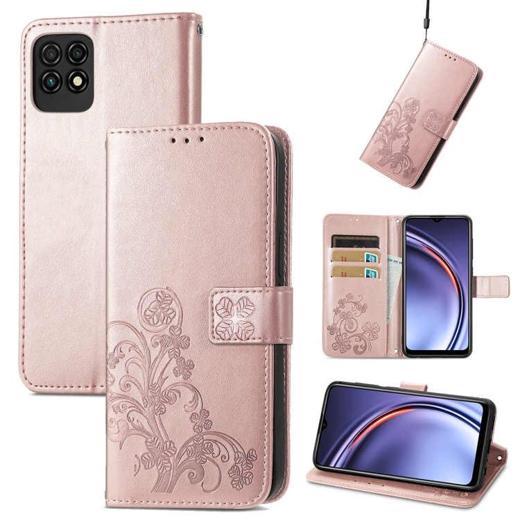 For Huawei Maimang 10 SE Four-leaf Clasp Embossed Buckle Mobile Phone Protection Leather Case with Lanyard & Card Slot & Wallet & Bracket Function(Rose Gold)
For Huawei Maimang 10 SE Four-leaf Clasp Embossed Buckle Mobile Phone Protection Leather Case with Lanyard & Card Slot & Wallet & Bracket Function(Rose Gold)