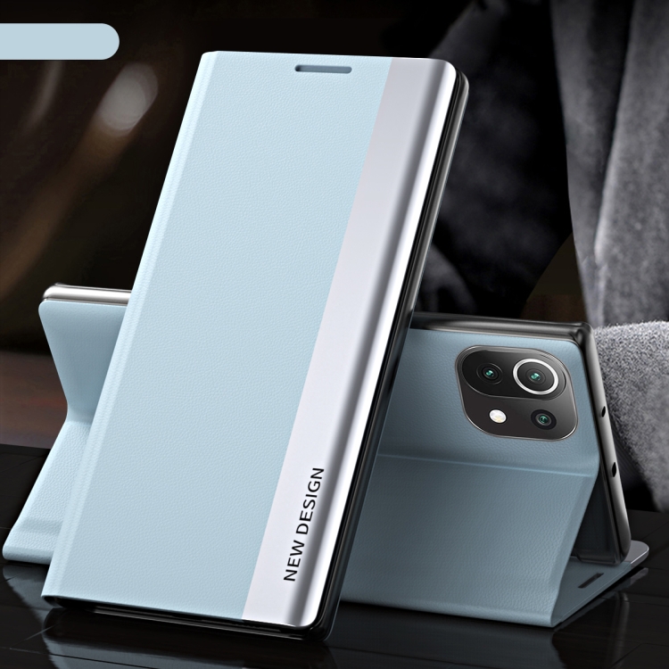 For Xiaomi Mi 11 Side Electroplated Magnetic Ultra-Thin Horizontal Flip Leather Case with Holder(Light Blue)
For Xiaomi Mi 11 Side Electroplated Magnetic Ultra-Thin Horizontal Flip Leather Case with Holder(Light Blue)