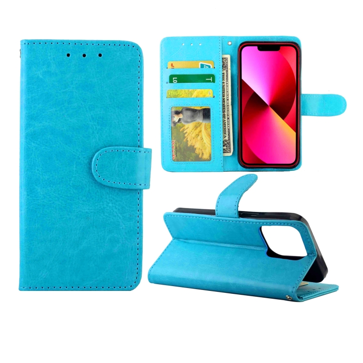 Crazy Horse Texture Leather Horizontal Flip Protective Case with Holder & Card Slots & Wallet & Photo Frame For iPhone 13 (Baby Blue)
Crazy Horse Texture Leather Horizontal Flip Protective Case with Holder & Card Slots & Wallet & Photo Frame For iPhone 13 (Baby Blue)