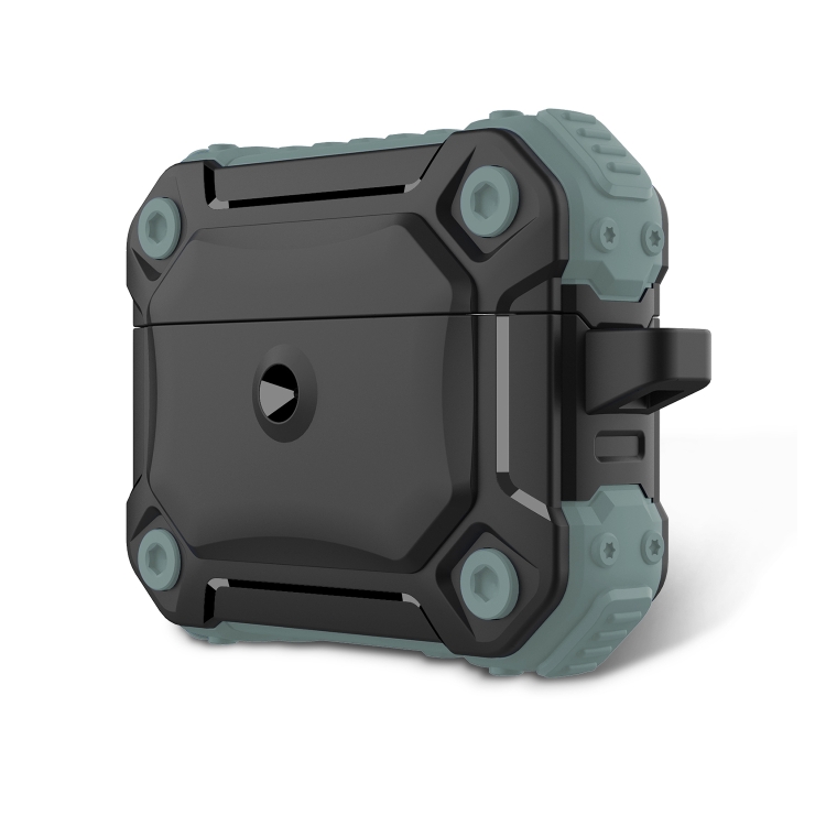 Two-color TPU + PC Tri-proof Earphone Protective Case with Hook For AirPods Pro(Grey+Black)
Two-color TPU + PC Tri-proof Earphone Protective Case with Hook For AirPods Pro(Grey+Black)