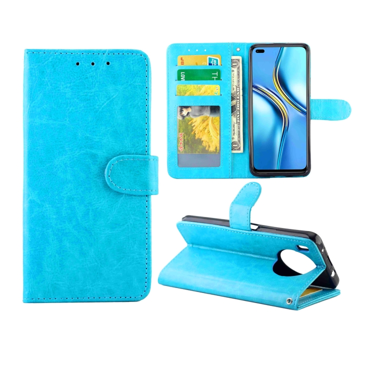 For Huawei Nova8i / Honor X20 Crazy Horse Texture Leather Horizontal Flip Protective Case with Holder & Card Slots & Wallet & Photo Frame(Baby Blue)
For Huawei Nova8i / Honor X20 Crazy Horse Texture Leather Horizontal Flip Protective Case with Holder & Card Slots & Wallet & Photo Frame(Baby Blue)