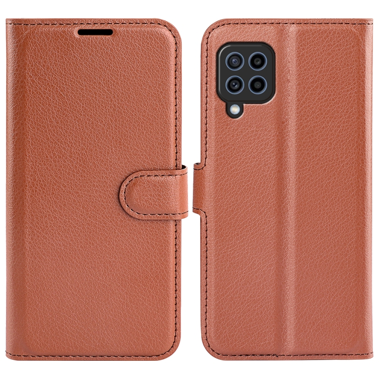 For Samsung Galaxy F22 Litchi Texture Horizontal Flip Protective Case with Holder & Card Slots & Wallet(Brown)
For Samsung Galaxy F22 Litchi Texture Horizontal Flip Protective Case with Holder & Card Slots & Wallet(Brown)