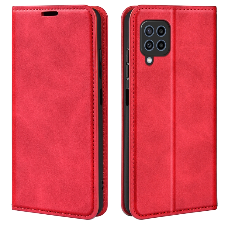 For Samsung Galaxy F22 Retro-skin Magnetic Suction Leather Case with Holder & Card Slots & Wallet(Red)
For Samsung Galaxy F22 Retro-skin Magnetic Suction Leather Case with Holder & Card Slots & Wallet(Red)
