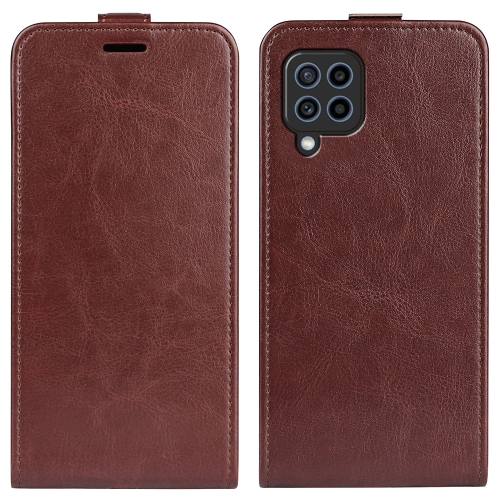 For Samsung Galaxy F22 R64 Texture Single Vertical Flip Leather Protective Case with Card Slots & Photo Frame(Brown)
For Samsung Galaxy F22 R64 Texture Single Vertical Flip Leather Protective Case with Card Slots & Photo Frame(Brown)