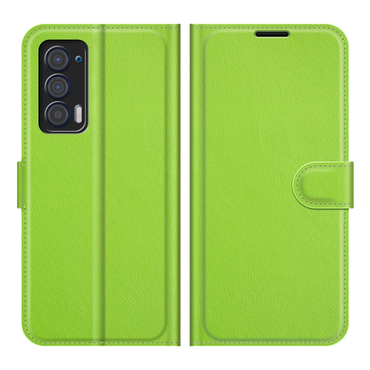 For Motorola Edge 2021 Litchi Texture Horizontal Flip Phone Protective Case with Holder & Card Slots & Wallet(Green)
For Motorola Edge 2021 Litchi Texture Horizontal Flip Phone Protective Case with Holder & Card Slots & Wallet(Green)