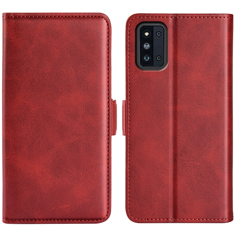 For Samsung Galaxy F52 5G Dual-side Magnetic Buckle Horizontal Flip Leather Case with Holder & Card Slots & Wallet(Red)
For Samsung Galaxy F52 5G Dual-side Magnetic Buckle Horizontal Flip Leather Case with Holder & Card Slots & Wallet(Red)