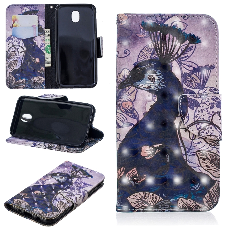 3D Colored Drawing Pattern Horizontal Flip Leather Case for Galaxy J530, with Holder & Card Slots & Wallet(Peacock)
3D Colored Drawing Pattern Horizontal Flip Leather Case for Galaxy J530, with Holder & Card Slots & Wallet(Peacock)