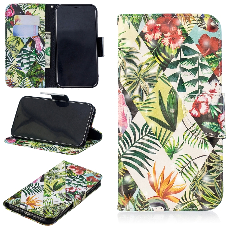 3D Colored Drawing Pattern Horizontal Flip Leather Case for iPhone XR, with Holder & Card Slots & Wallet(Banana Leaf)
3D Colored Drawing Pattern Horizontal Flip Leather Case for iPhone XR, with Holder & Card Slots & Wallet(Banana Leaf)