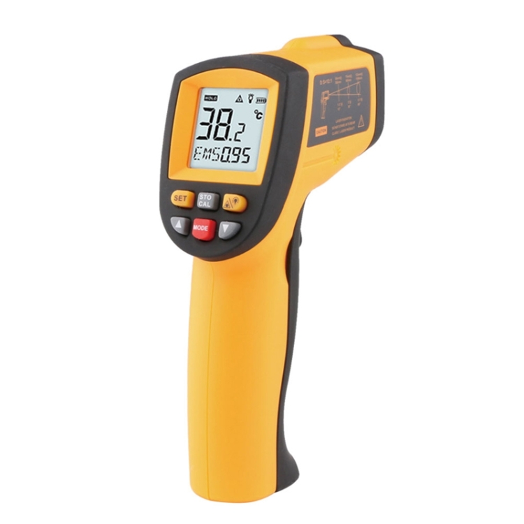 GM500 Durable / Non-contact Infrared Thermometer Measuring Temperature And Humidity, Auto Power Off, LCD Backlight Display
GM500 Durable / Non-contact Infrared Thermometer Measuring Temperature And Humidity, Auto Power Off, LCD Backlight Display