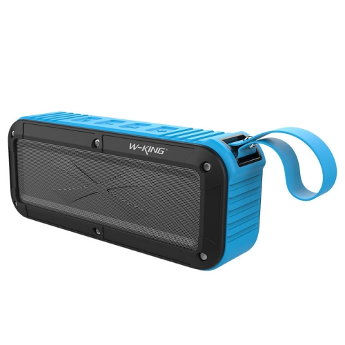 

W-KING S20 Loudspeakers IPX6 Waterproof Bluetooth Speaker Portable NFC Bluetooth Speaker for Outdoors / Shower / Bicycle FM Radio (Blue)