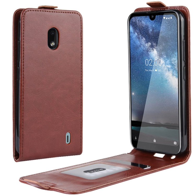 Crazy Horse Vertical Flip Leather Protective Case for NOKIA 2.2(Brown)
Crazy Horse Vertical Flip Leather Protective Case for NOKIA 2.2(Brown)