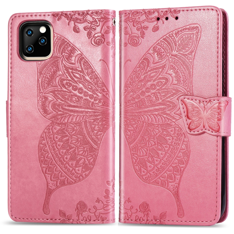 Butterfly Love Flowers Embossing Horizontal Flip Leather Case for iPhone 11, with Holder & Card Slots & Wallet & Lanyard(Pink)
Butterfly Love Flowers Embossing Horizontal Flip Leather Case for iPhone 11, with Holder & Card Slots & Wallet & Lanyard(Pink)
