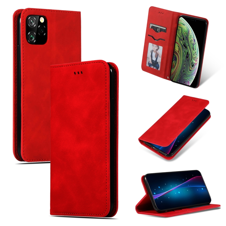 Retro Skin Feel Business Magnetic Horizontal Flip Leather Case for iPhone XI 2019(Red)
Retro Skin Feel Business Magnetic Horizontal Flip Leather Case for iPhone XI 2019(Red)