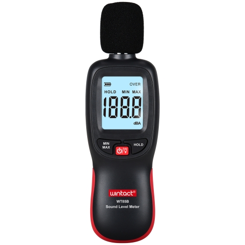 WT85B Sound Level Meter Digital Decibel Meter Digital Noise Meter Environmental Noise Tester
WT85B Sound Level Meter Digital Decibel Meter Digital Noise Meter Environmental Noise Tester