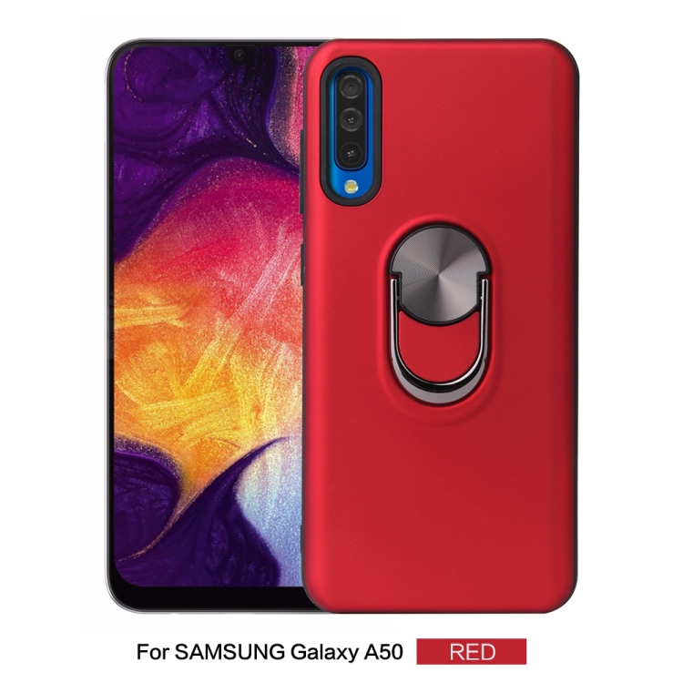 360 Rotary Multifunctional Stent PC+TPU Case for Galaxy A50,with Magnetic Invisible Holder(Red) 
360 Rotary Multifunctional Stent PC+TPU Case for Galaxy A50,with Magnetic Invisible Holder(Red)