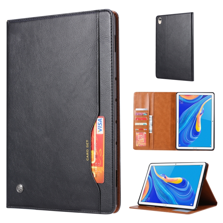 Knead Skin Texture Horizontal Flip Leather Case for Huawei MediaPad M6 8.4 2019, with Photo Frame & Holder & Card Slots & Wallet(Black)
Knead Skin Texture Horizontal Flip Leather Case for Huawei MediaPad M6 8.4 2019, with Photo Frame & Holder & Card Slots & Wallet(Black)