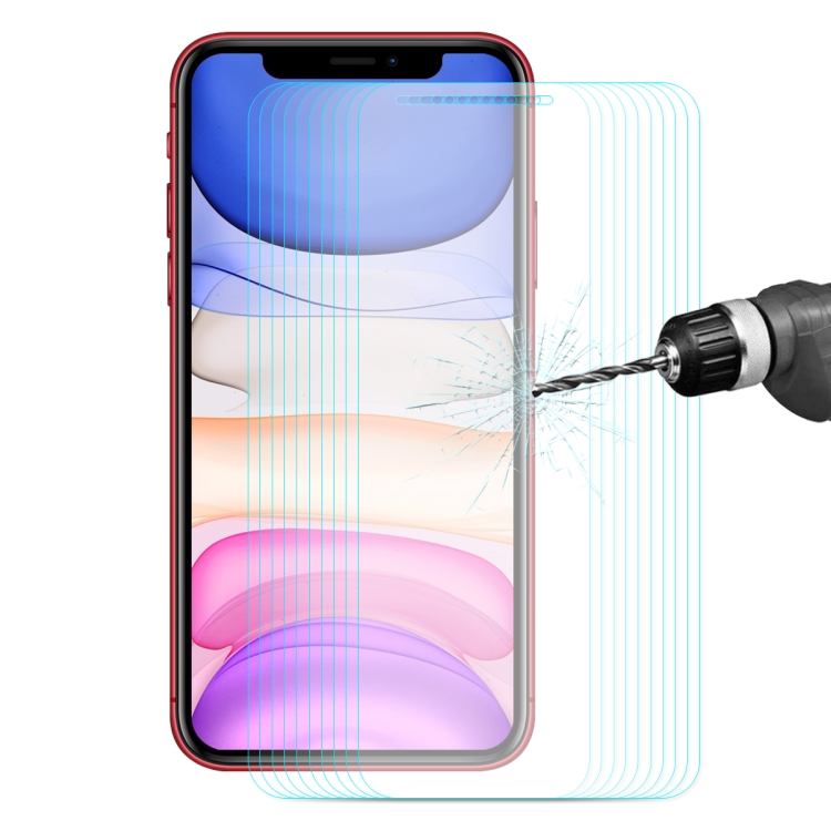 For iPhone 11 / iPhone XR 10 PCS ENKAY Hat-prince 0.26mm 9H 2.5D Curved Edge Tempered Glass Film
For iPhone 11 / iPhone XR 10 PCS ENKAY Hat-prince 0.26mm 9H 2.5D Curved Edge Tempered Glass Film
