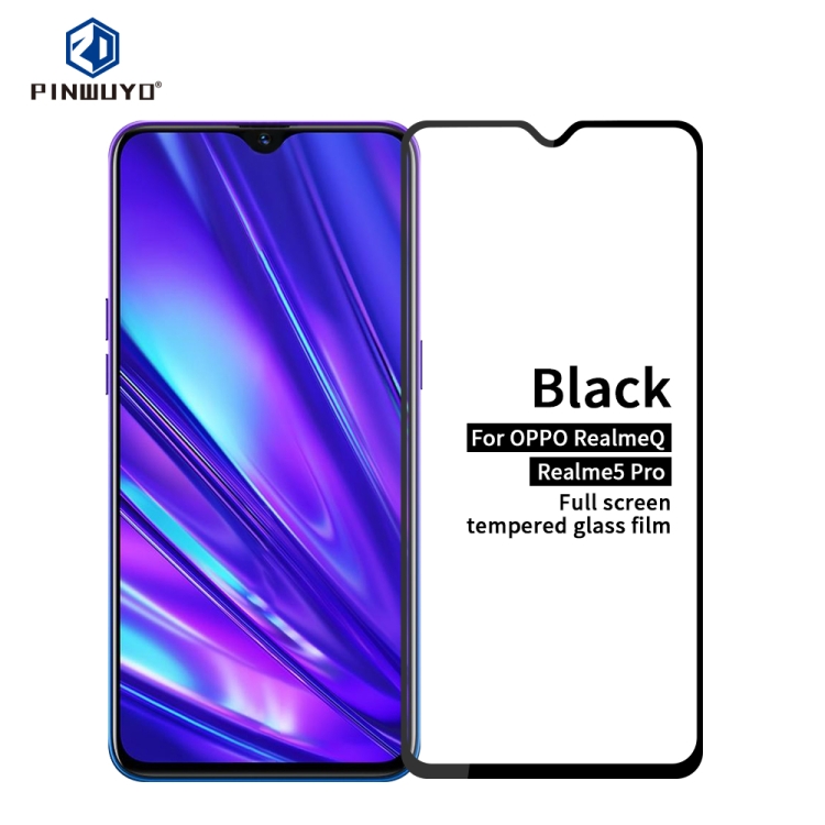 For OPPO Realme5 Pro / RealmeQ PINWUYO 9H 2.5D Full Screen Tempered Glass Film(Black)
For OPPO Realme5 Pro / RealmeQ PINWUYO 9H 2.5D Full Screen Tempered Glass Film(Black)